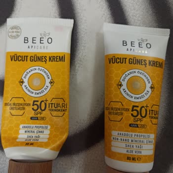 PttAVM Bee'o Vücut Güneş Kremi Orijinal Değil