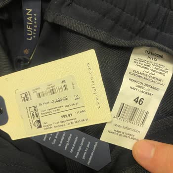 Pendik Viaport Lufian Mağazası - Etiket - Kasa Fiyatı Problemi