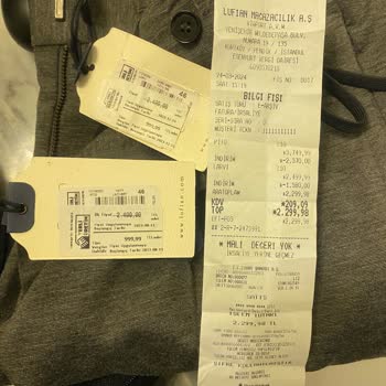 Pendik Viaport Lufian Mağazası - Etiket - Kasa Fiyatı Problemi
