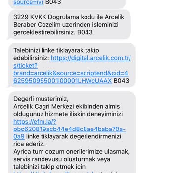 Arçelik Servis Personelinin Nezaketten Nasip Alamaması