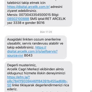 Arçelik Servis Personelinin Nezaketten Nasip Alamaması