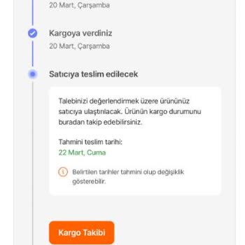 Hepsiburada Kargo Şirketi İadeyi Ulaştırmıyor