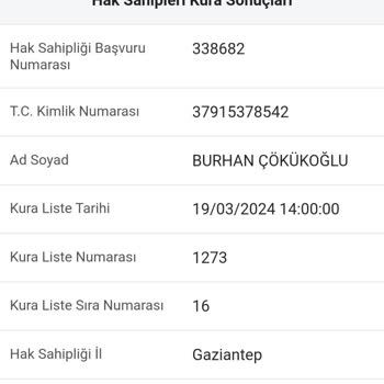 TOKİ Kura Çekilişi Hayal Kırıklığı Ve Çözüm Arayışım