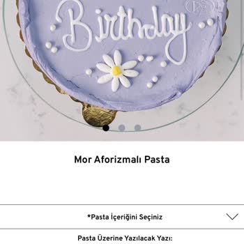 Liva Pastanesi (livashop.com) Doğum Günü Pastası Hayal Kırıklığı!