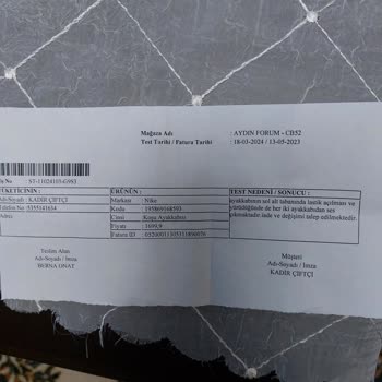Nike Koşu Ayakkabımın Altı Açıldı