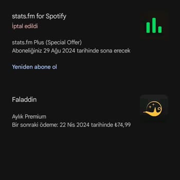 Falaaddin Premium Üyeliği Kullanamama