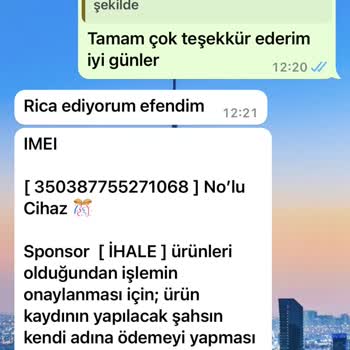 E-ticaret Marka Taklidiyle Dolandırıcılık Cep Telefonu Çekilişi Adı Altında Mağduriyet!