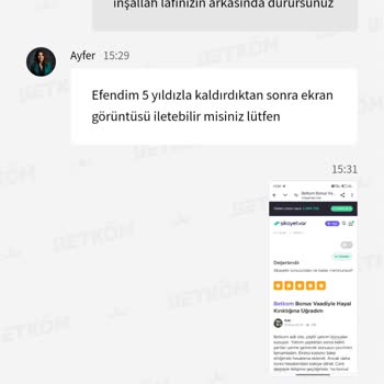 Betkom Bonus Vaadiyle Hayal Kırıklığına Uğradım