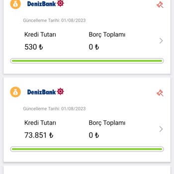 Denizbank Ödenen Borcun Kapatılmaması