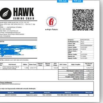 Hawk Gaming Chair Hawk Sıfır Koltuğum İade Veya Yeni Ürün İle Değiştiremiyorum