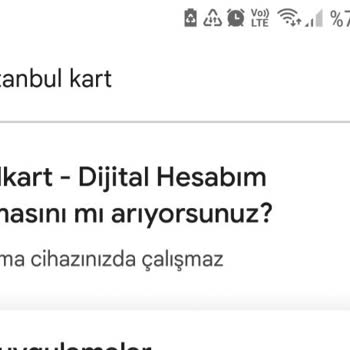Belbim (İstanbulkart) Uygulaması Telefon Ayırımcılığı
