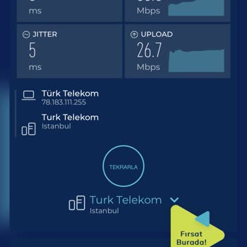 Türk Telekom Fiber İnternet Hız Ve Ping Problemi