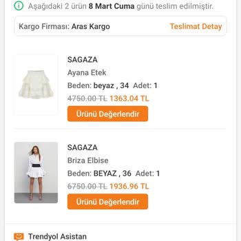 Sagaza Madrid Deforme Şekilde İade Edilmiş Briza Elbisenin Satışa Sunulması