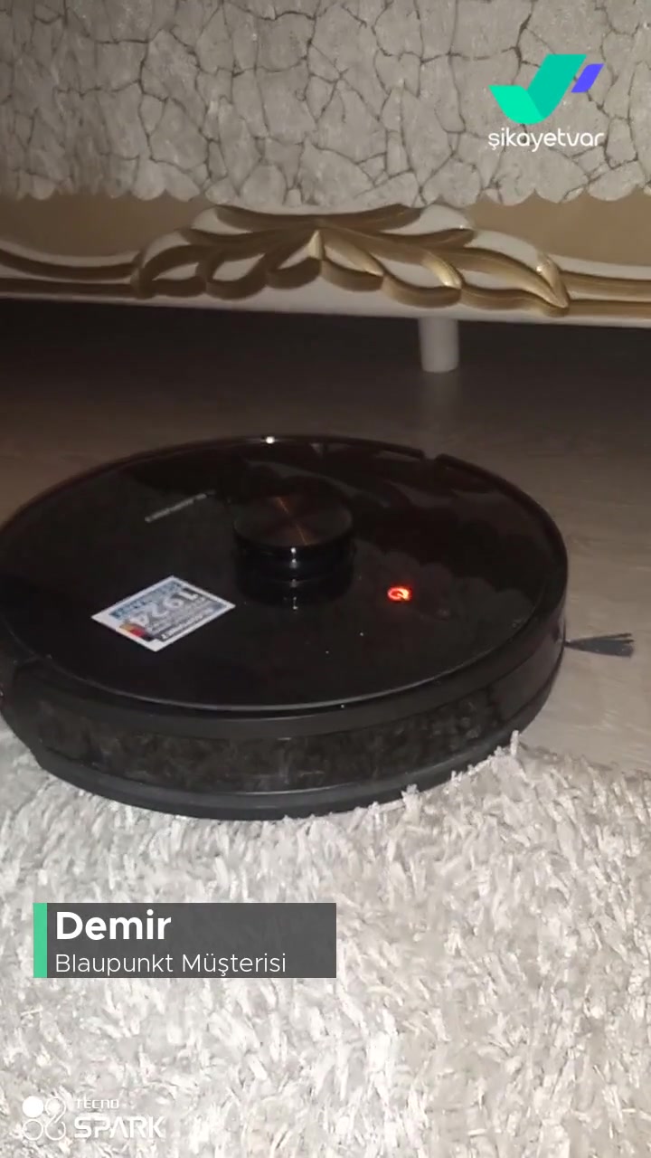 Blaupunkt Robot Süpürge Tampon Sıkışma Sorunu videonun kapak resmi