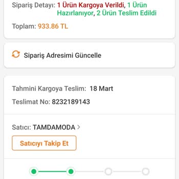 Trendyol Sipariş Kargoya Verilmiyor