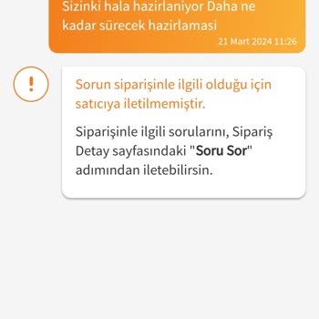 Trendyol Sipariş Kargoya Verilmiyor
