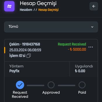 Starzbet Yatırımımın Hesapta Bekletilmesine İlişkin Şikayetim
