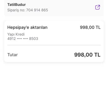 Hepsiburada Hepsipay Para İadesi