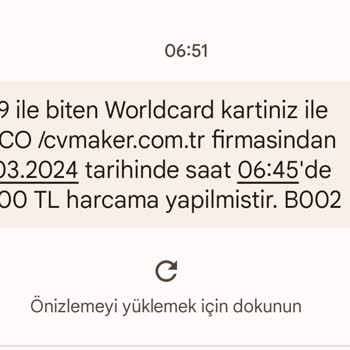 Cvmaker.com.tr Cw Marker Haksiz Ücret Kesintisi