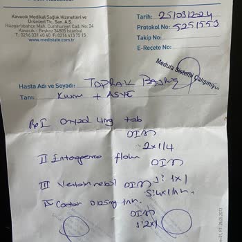 Medistate Hastenesi E-REÇETE Yazmıyor