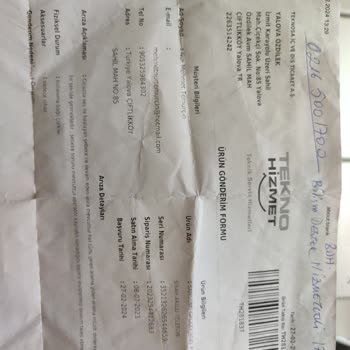 Garanti Sürecine Uymayan Sorumluluktan Kaçan Teknosa'yı Kınıyorum