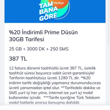 Türk Telekom Müşterilere Sunulan Tarife Arasındaki Afaki Fark