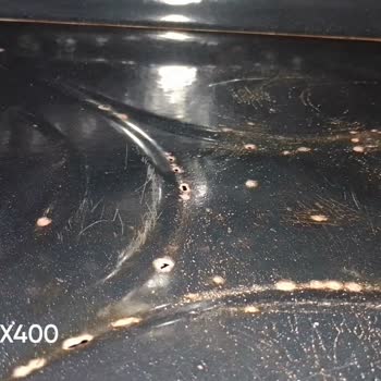 Hoover Marka Fırın Tabanında Oluşan Delikler