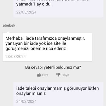 N11 Den Paramı İade Etmiyor