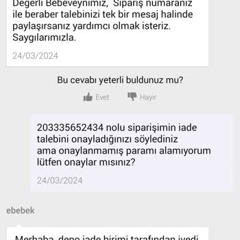 N11 Den Paramı İade Etmiyor