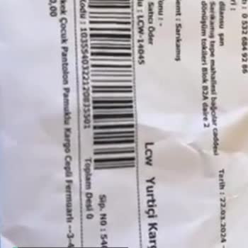 LCW Yanlış Ürün Gönderimi