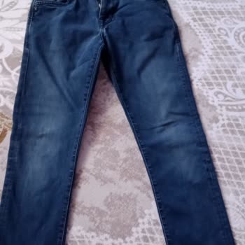 Mavi Pantolon Renk Atması