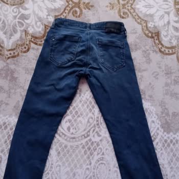 Mavi Pantolon Renk Atması