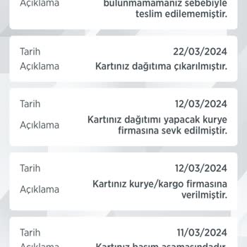 Ziraat Bankası Ziraat Kartım Elime Ulaşmadı Evde Olduğum Halde Teslim Edilmedi