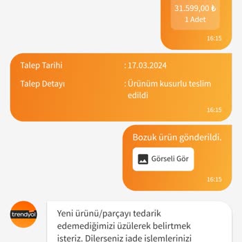 Trendyol Dyson V15 Kusurlu Ürün