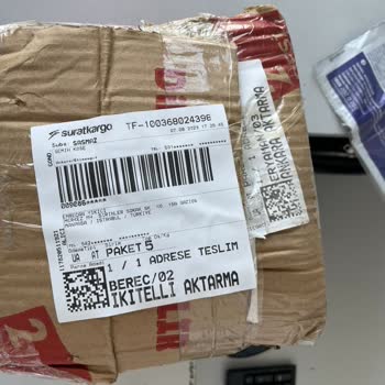 Sürat Kargo Kargomu Kaybetti Zararımı Karşılamıyor