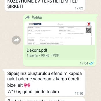 Kilifsan.com Koltuk Örtüsü Değişim Siparişimde Geri Dönüş Alamadım