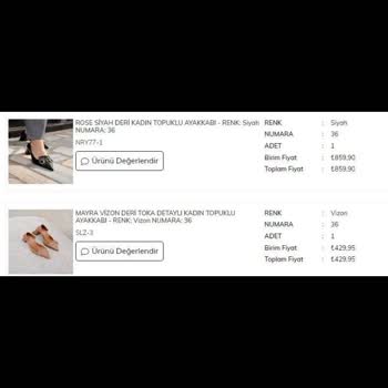 Salve Shoes Yanlış Yolladığı Ürünü İade Almıyor