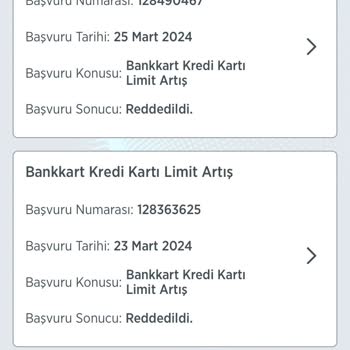 Ziraat Bankası Ziraat Genç Kart Limitim Yükselmiyor