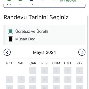 VFS Globalin Kendi Sitesinde Bos Randevuyu Vermemesi