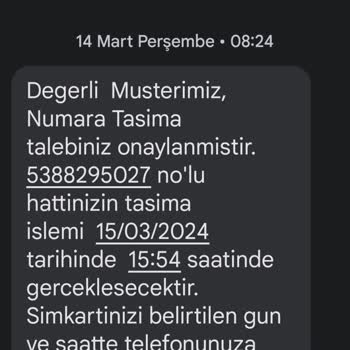 Vodafone Cayma Bedeli Yansıtması Hat Taşımadan Sonra