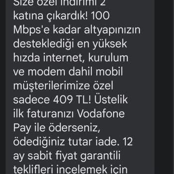 Vodafone Cayma Bedeli Yansıtması Hat Taşımadan Sonra