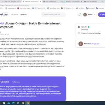 Kablo Net TÜRKSAT Alacağını Alıp Vereceğini Vermiyor.