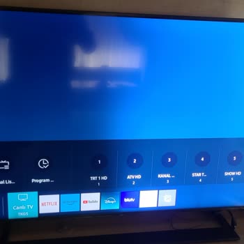 Samsung AU9000 Televizyon Ekran Kararması