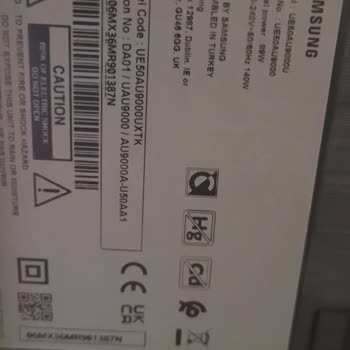 Samsung AU9000 Televizyon Ekran Kararması