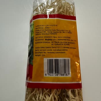 Deliziya Gıda Mamulleri Noodle Böceklenmesi