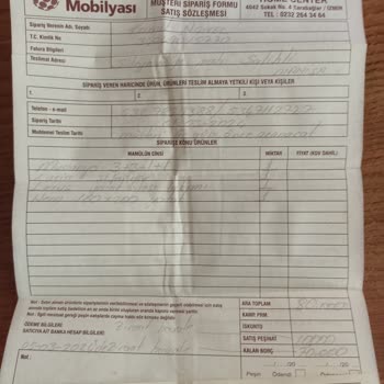 Bellona 25 Gündür Gelmeyen Ürün