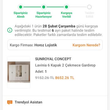 20 Gün Bekleyen Gardırop: Trendyol Ve Horoz Lojistik Gecikmesi