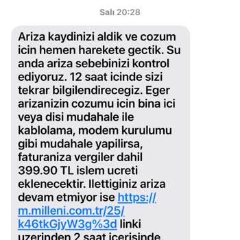 Millenicom Haksız Ücret Almaya Çalışıyor