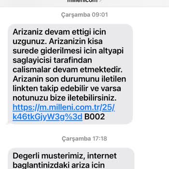 Millenicom Haksız Ücret Almaya Çalışıyor