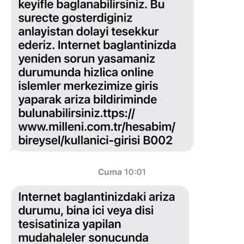 Millenicom Haksız Ücret Almaya Çalışıyor